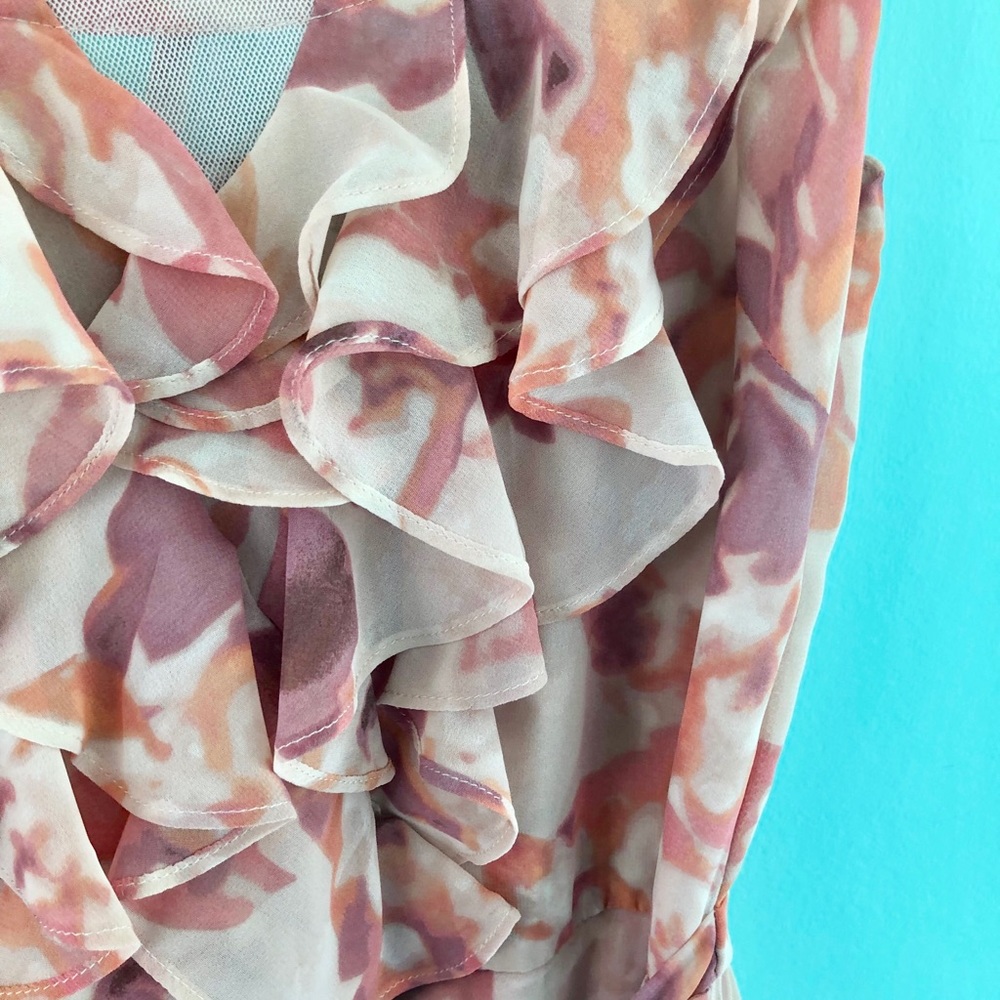 Floral Ruffled Dress - Picture 4 of 6
